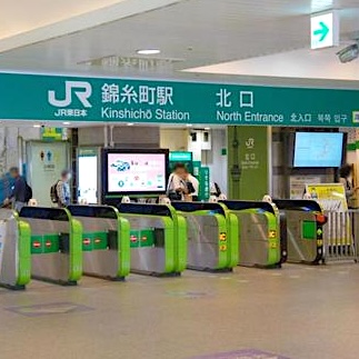 JR錦糸町駅北口の画像-アイケアLaBo錦糸町店からの画像