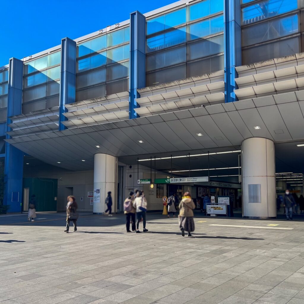JR赤羽駅東口の写真-アイケアLaBo赤羽店からの写真