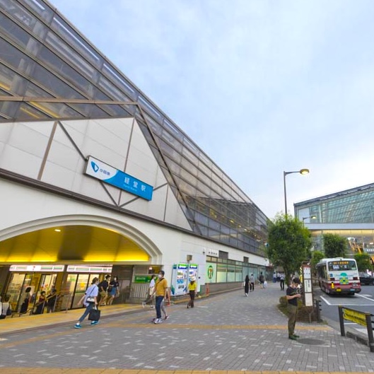 小田急線経堂駅の写真-アイケアLaBo経堂店からの写真