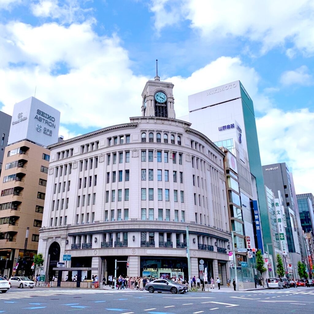 銀座の風景-アイケアLaBo銀座店からの写真